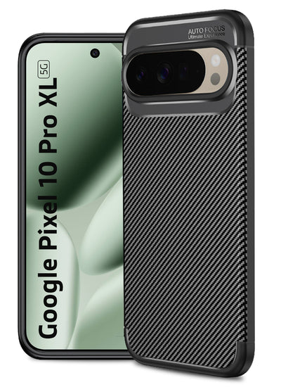 Google Pixel 10 Pro XL 5G (6.8 inch) Back Cover | Aramid Fiber Series, Black