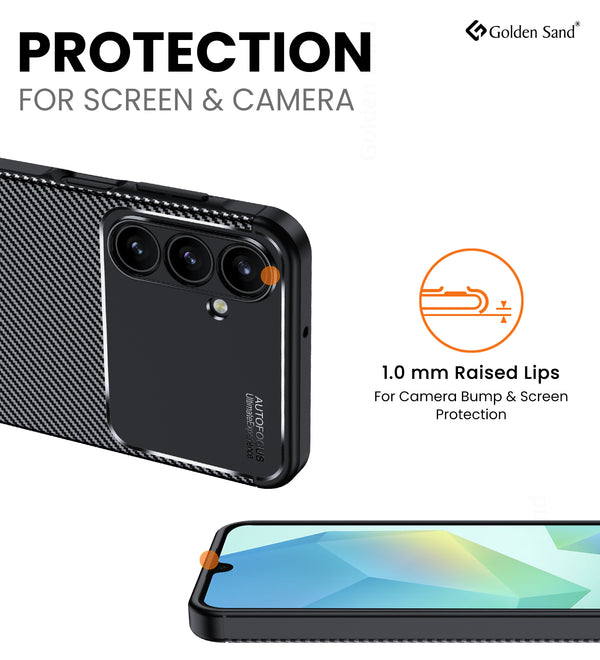 Samsung Galaxy A16 5G (6.7 inch) Back Cover | Aramid Fiber Series, Black