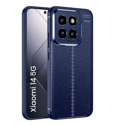 Xiaomi 14 5G, 6.36 inch Leather Texture Back Cover
