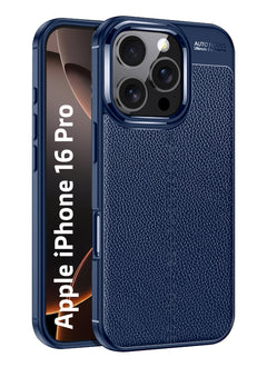 Vegan Leather- Blue