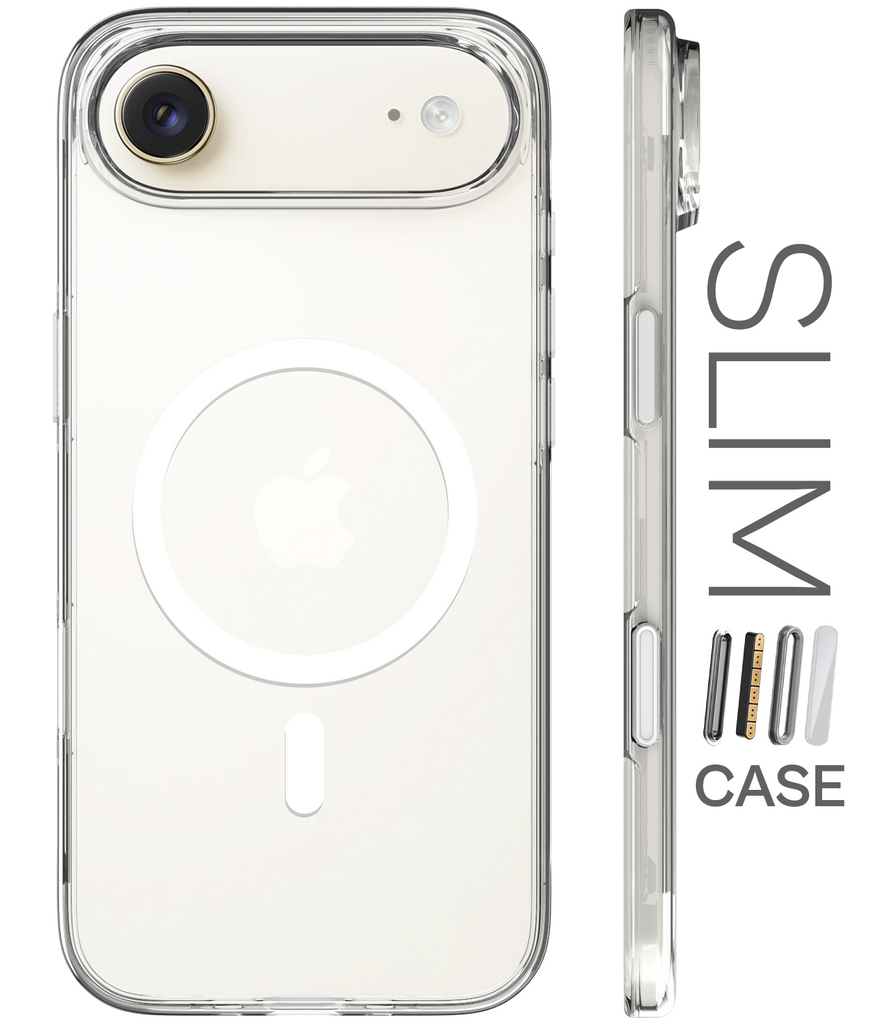 Apple iPhone Air, iPhone 17 Air 5G (6.9 inch) Back Cover | Aura MagSnap Series, Crystal Clear