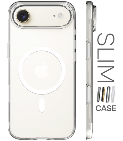 Apple iPhone Air, iPhone 17 Air 5G (6.9 inch) Back Cover | Aura MagSnap Series, Crystal Clear