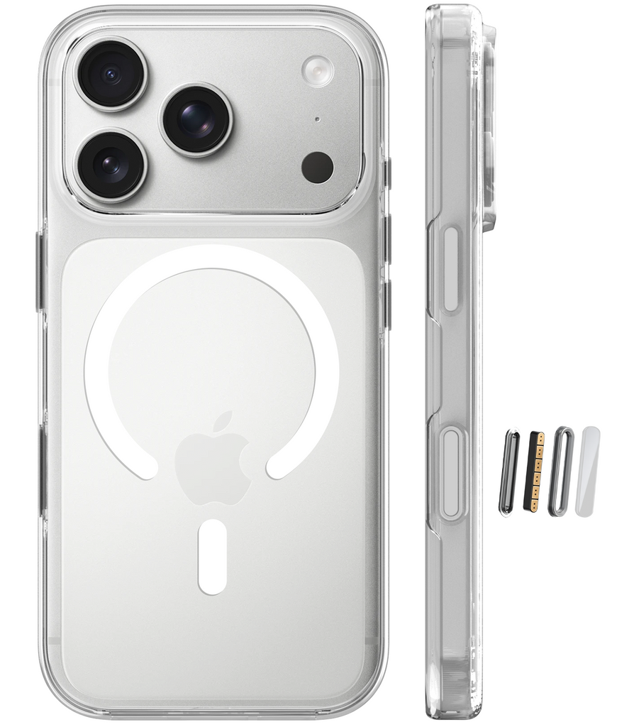 Apple iPhone 17 Pro 5G (6.3 inch) Back Cover | Aura MagSnap Series, Crystal Clear