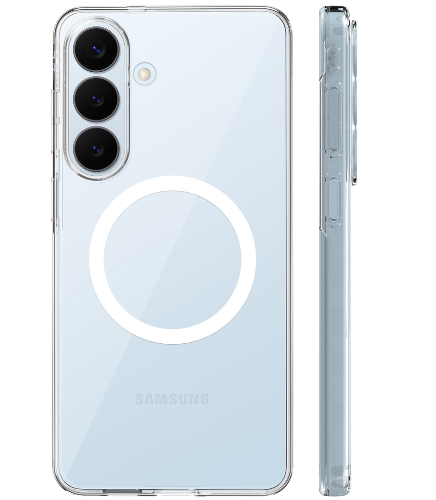 Samsung Galaxy S26 5G (6.3 inch) Back Cover | Aura MagSnap Series, Crystal Clear