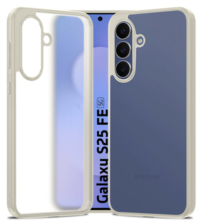 Samsung Galaxy S25 FE 5G (6.7 inch) Back Cover | Rugged Frosted Series, Grey