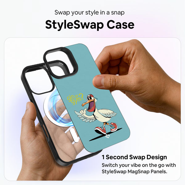 Gym or Gin [Beast Energy] - StyleSwap Back Cover + Back Panel