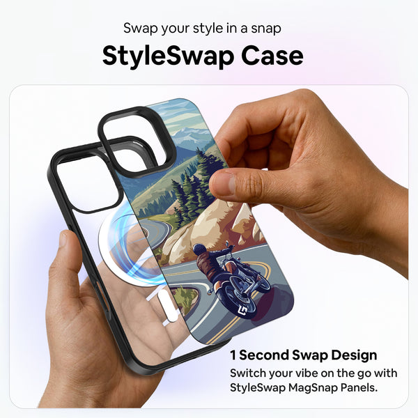 Bike Freewill [Wanderlust] - StyleSwap Back Cover + Back Panel