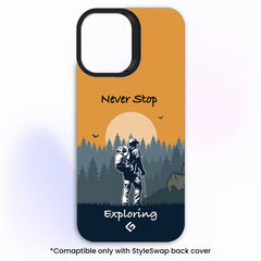 Never Stop [Wanderlust Theme] - StyleSwap Back Panel