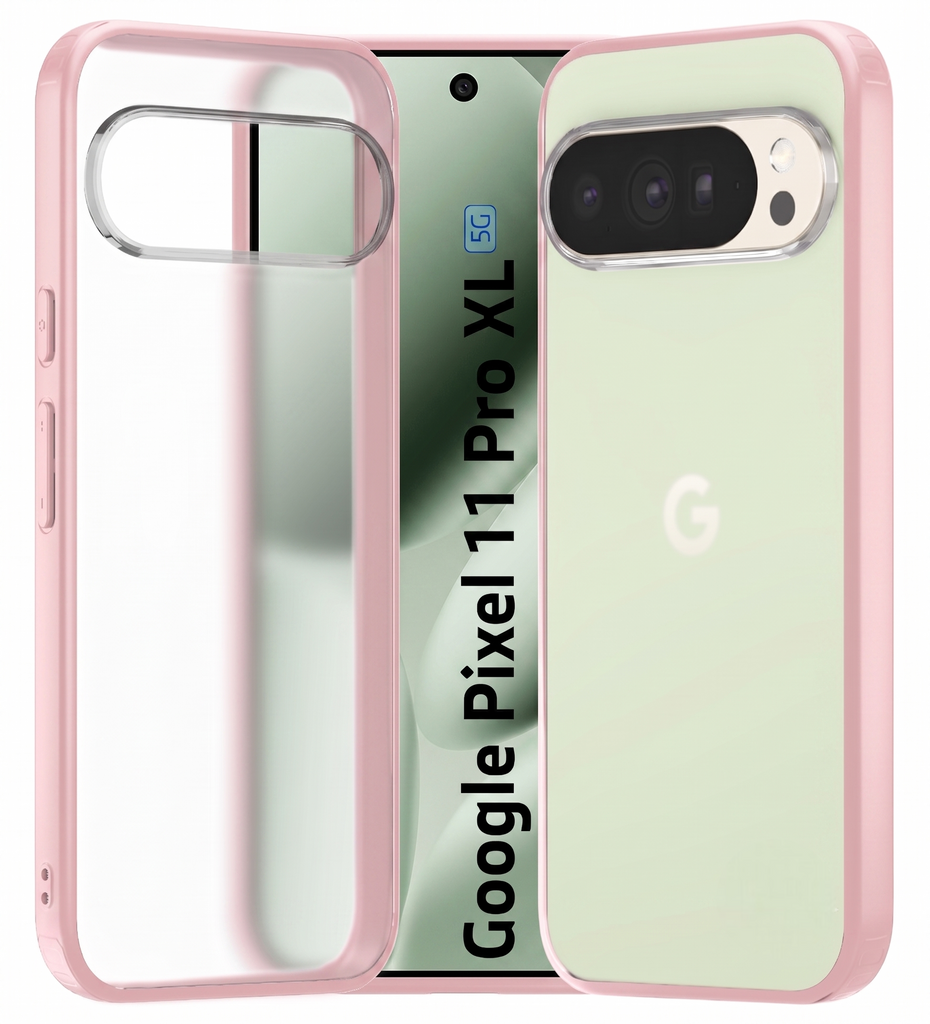 Google Pixel 11 Pro XL 5G, 6.8 inch Rugged Frosted Back Cover