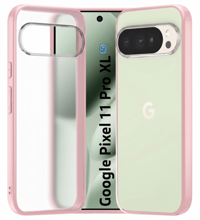 Google Pixel 11 Pro XL 5G, 6.8 inch Rugged Frosted Back Cover