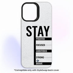 Stay Motivated [Inner Drive Theme] - StyleSwap Back Panel