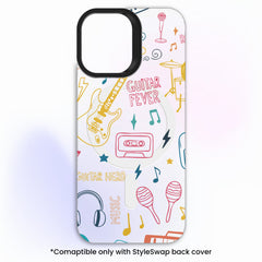 Music Doodle Transparent [Abstract Theme] - StyleSwap Back Panel