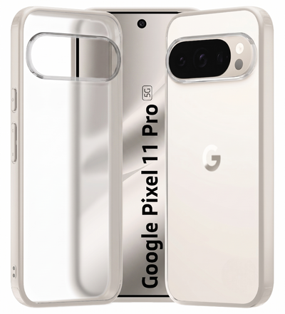 Google Pixel 11 Pro 5G, 6.3 inch Rugged Frosted Back Cover