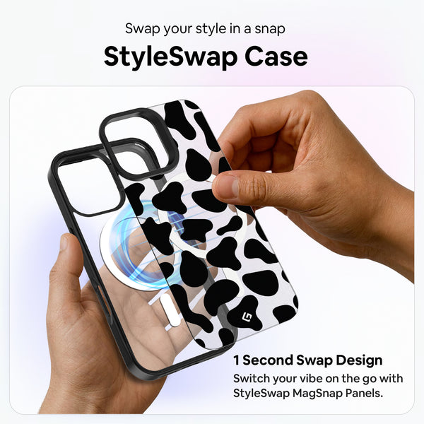 Dalmation Skin (Transparent) [Stripes & Spots] - StyleSwap Back Cover + Back Panel