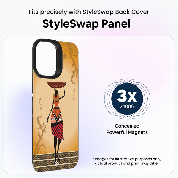 Vine Motif [Timeless Ink  Theme] - StyleSwap Back Panel