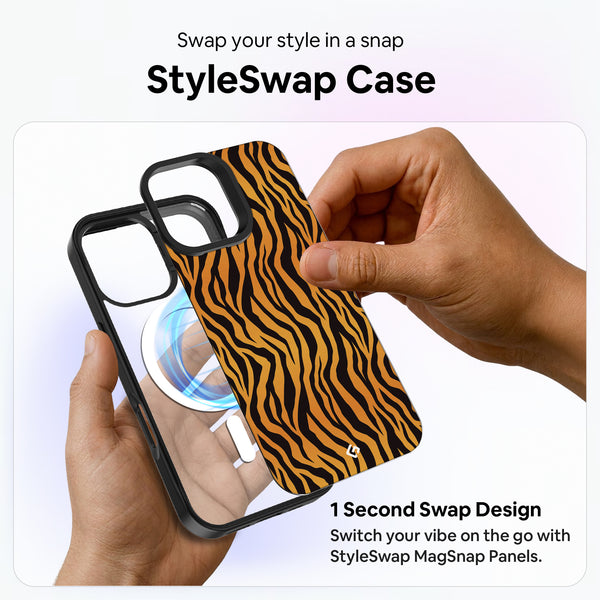 Tiger Skin [Stripes & Spots] - StyleSwap Back Cover + Back Panel