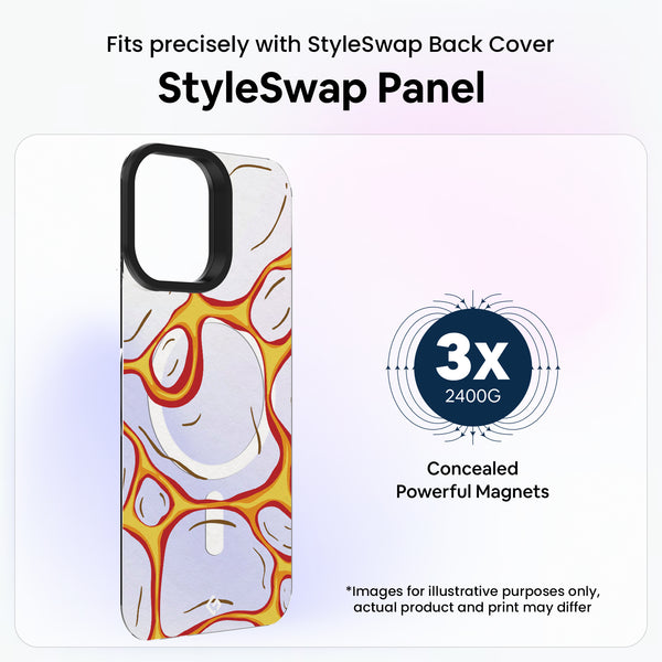 Lava Transparent [Abstract Theme] - StyleSwap Back Panel