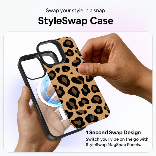 Cheetah Skin [Stripes & Spots] - StyleSwap Back Cover + Back Panel