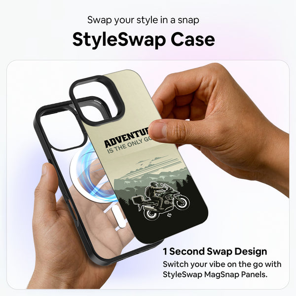 Bike Adventure [Wanderlust] - StyleSwap Back Cover + Back Panel