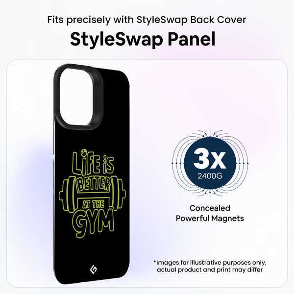 Gym is Life [Beast Energy Theme] - StyleSwap Back Panel