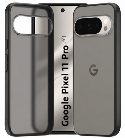 Google Pixel 11 Pro 5G, 6.3 inch Rugged Frosted Back Cover