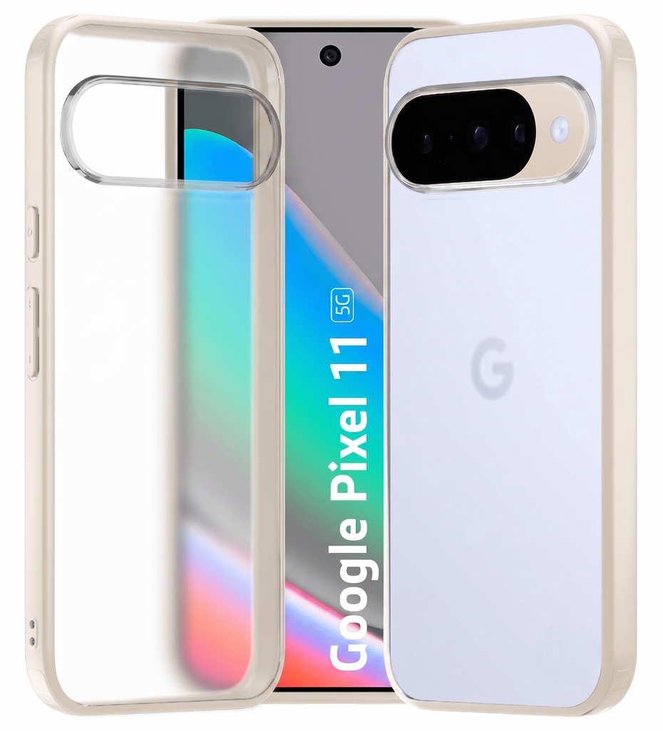 Google Pixel 11 5G, 6.3 inch Rugged Frosted Back Cover