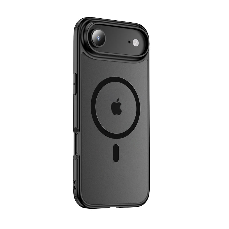 Apple iPhone Air, iPhone 17 Air 5G (6.9 inch) Back Cover | Rugged Frosted MagSnap Series, Space Black