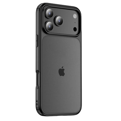 Apple iPhone 17 Pro Max 5G (6.9 inch) Back Cover | Rugged Frosted Series, Black