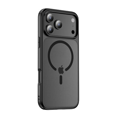 Apple iPhone 17 Pro 5G (6.3 inch) Back Cover | Rugged Frosted MagSnap Series, Black