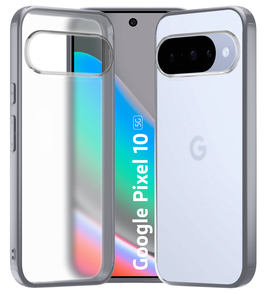 Google Pixel 10 5G (6.3 inch) Back Cover | Rugged Frosted Series, Grey