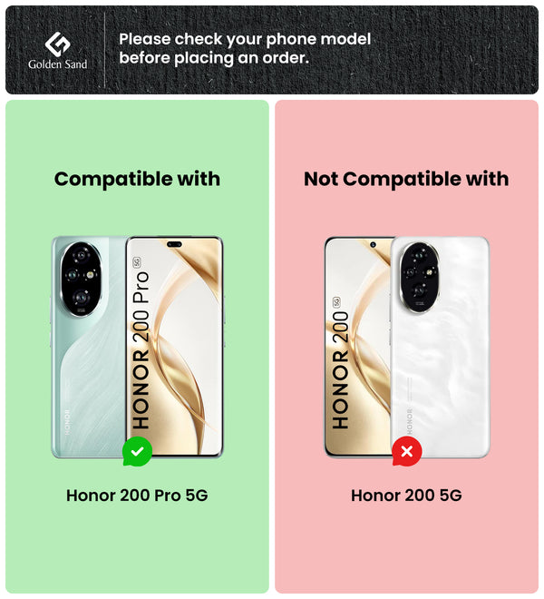 Honor 200 Pro 5G (6.78 inch) Back Cover | Ice Crystal Series, Crystal Clear