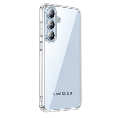 Samsung Galaxy S25 FE 5G (6.7 inch) Back Cover | Ice Crystal Series, Crystal Clear