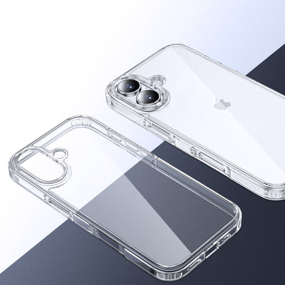 Apple iPhone 17 5G (6.3 inch) Back Cover | Ice Crystal Series, Crystal Clear