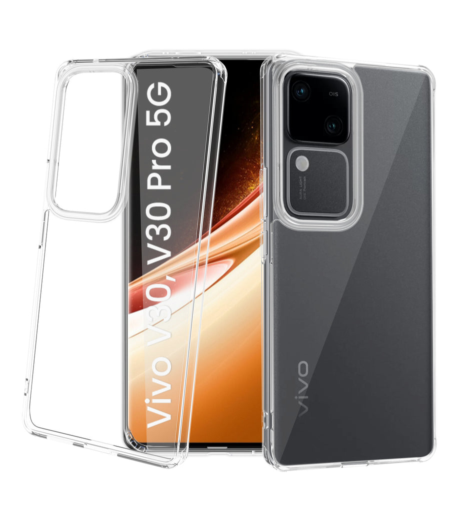 Vivo V30 5G, Vivo V30 Pro 5G, 6.78 inch Ice Crystal Back Cover