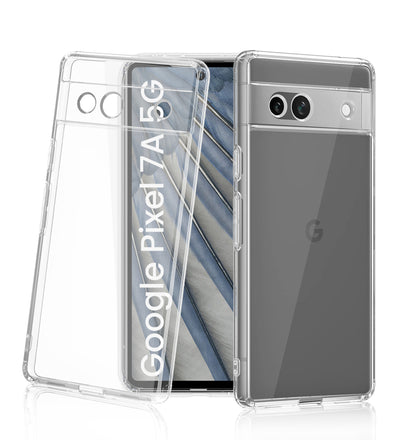 Google Pixel 7a 5G (6.1 inch) Back Cover | Ice Crystal Series, Crystal Clear