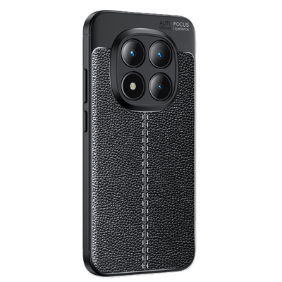 Redmi Note 15 5G, 6.77 inch Leather Texture Back Cover