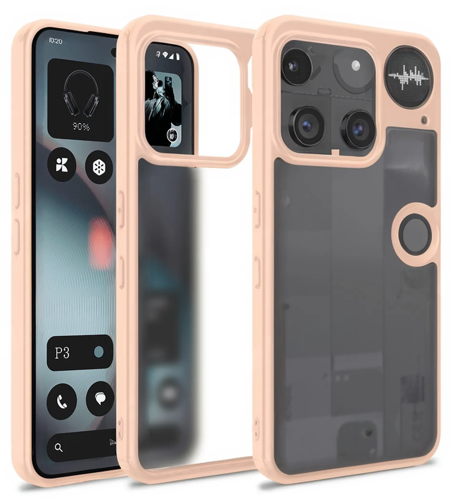 Nothing Phone (3) 5G, 6.67 inch Rugged Frosted Back Cover