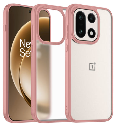 OnePlus 15 5G (6.78 inch) Back Cover | Rugged Frosted Series, Pink