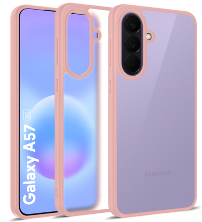Samsung Galaxy A57 5G (6.72 inch) Back Cover | Rugged Frosted Series, Awesome Pink