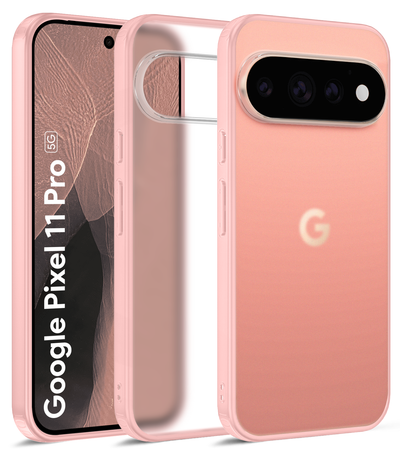 Google Pixel 11 Pro 5G (6.3 inch) Back Cover | Rugged Frosted Series, Canyon Pink