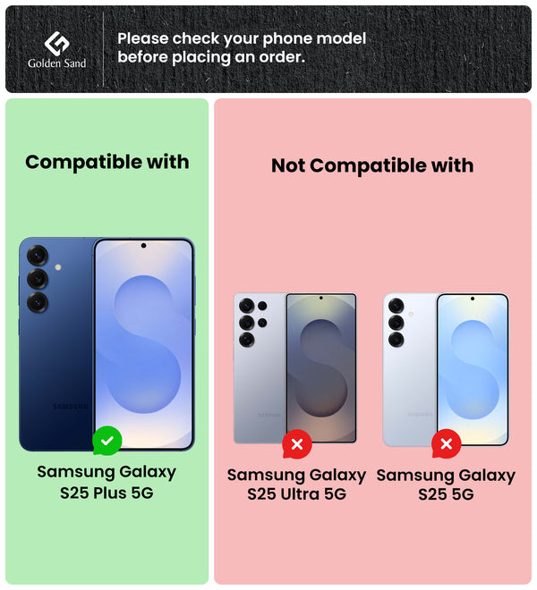 Samsung Galaxy S25 Plus 5G (6.7 inch) Back Cover | Rugged Frosted Series, Black