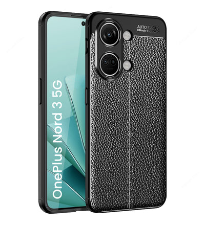 OnePlus Nord 3 5G, 6.74 inch Leather Texture Back Cover