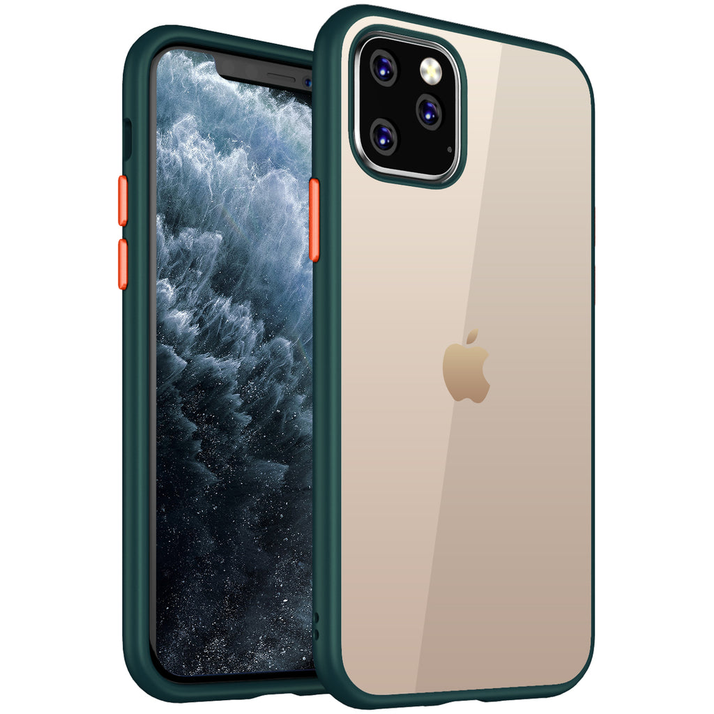 Apple, Back Cover, Drop Tested, TPU (Rubber), green, i phone 11 pro max, , Simply Clear, ₹500 - ₹699, PolyCarbonate (Plastic), Slim Design, Transparent