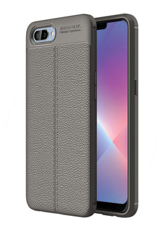 Vegan Leather- Grey