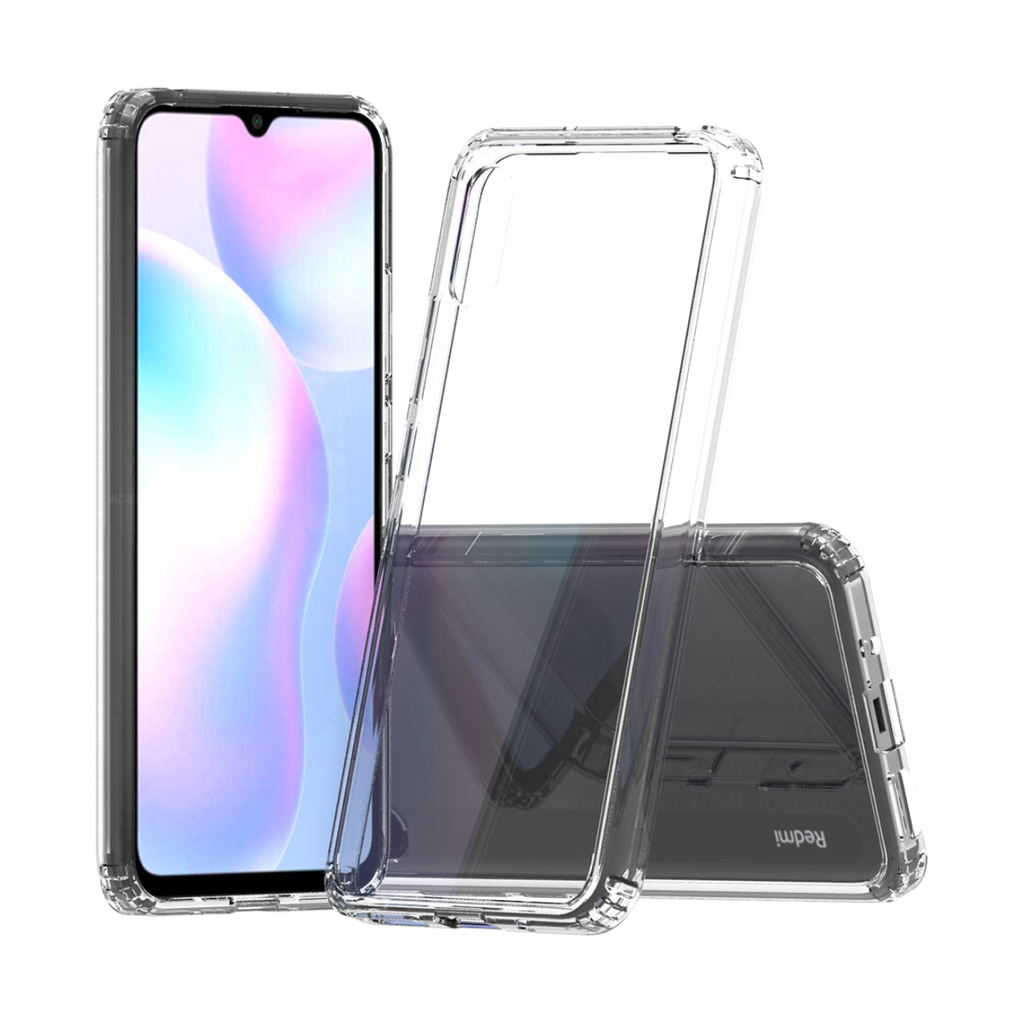Golden Sand Just Clear Hybrid Series Back Case Cover for  Xiaomi Redmi 9A