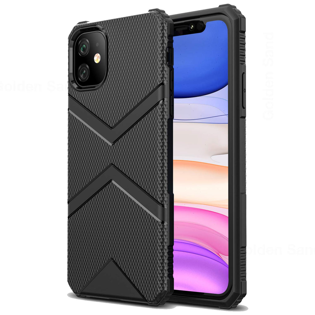 Apple, Back Cover, Drop Tested, TPU (Rubber), black, iPhone 11, ₹500 - ₹699, X-Armor, PolyCarbonate (Plastic), Ultra Protection, Solid