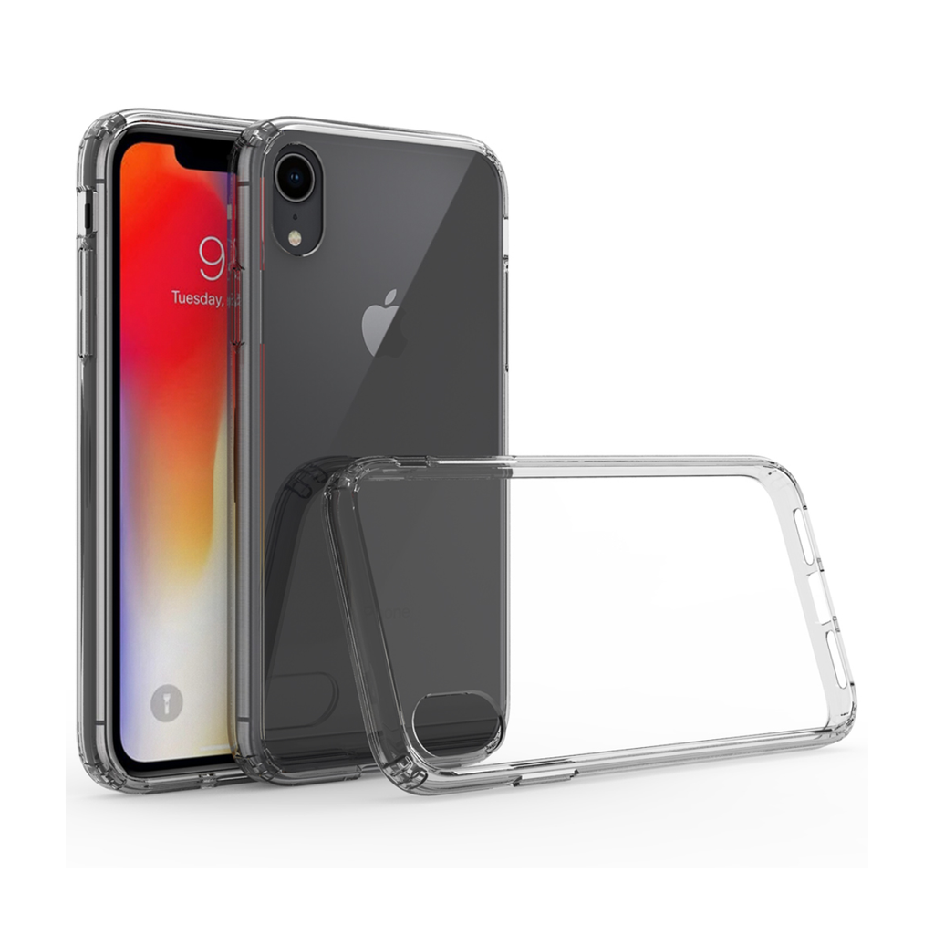 Golden Sand Just Clear Hybrid Series Back Case Cover for  Apple iPhone XR