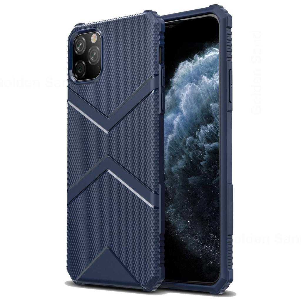 Apple, Back Cover, Drop Tested, TPU (Rubber), blue, iphone 11 pro, ₹500 - ₹699, X-Armor, PolyCarbonate (Plastic), Ultra Protection, Solid