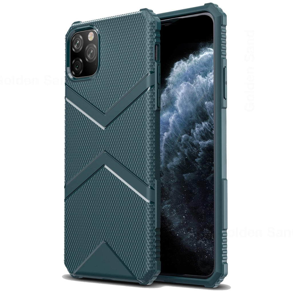 Apple, Back Cover, Drop Tested, TPU (Rubber), green, iphone 11 pro, ₹500 - ₹699, X-Armor, PolyCarbonate (Plastic), Ultra Protection, Solid
