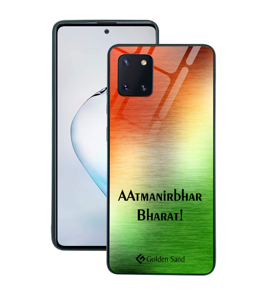 Samsung Galaxy Note10 Lite Designer Case Tempered Glass Series